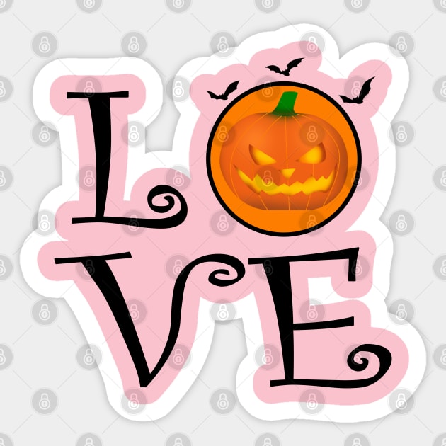 Love Halloween Sticker by peekxel